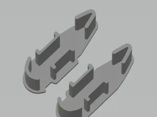 Roof rail plugs