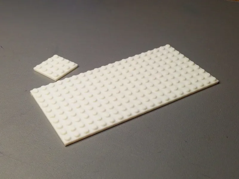 Dubbelzijdige platen voor een bouwset - lego-compatibel