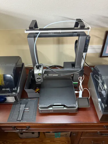 Creality Hi LED Light Strip/Bar Holder Mod - No Support-0