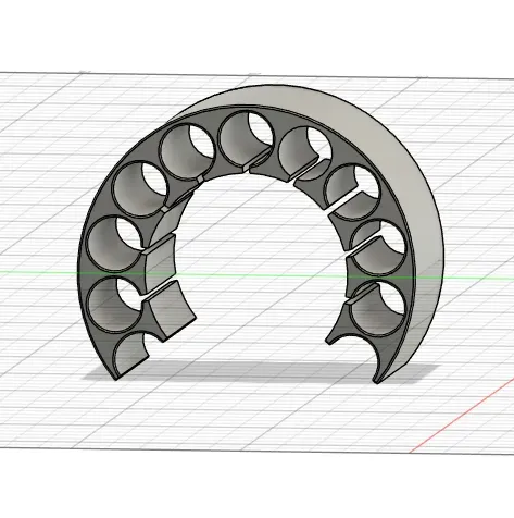 Creality 3D Ender 3 KE filament roll distancer 34mm