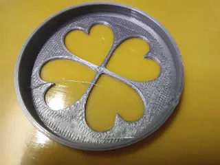 Lucky Clover Soap Box and Coaster