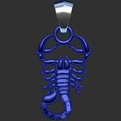 Jewelry Pendant Scorp 2