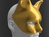 Masque Chat Design 3D | Modèle de Cosplay et Déguisement-2