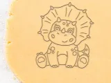 Baby Dinasour Cookie Cutter, Biscuit Cutter-0