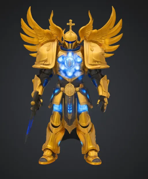 Solarion Rp Free Characters & Creatures STL Download - FREE Solarion holy Heavy ...