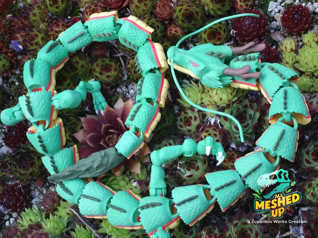 Juguete articulado Shenron Dragon v2