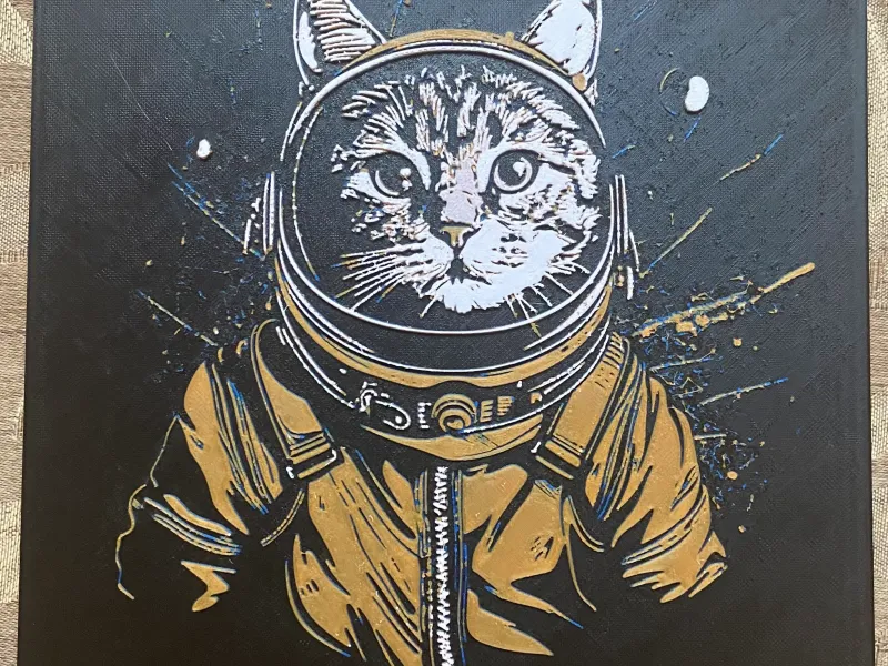 AstroCat - Pintura HueForge