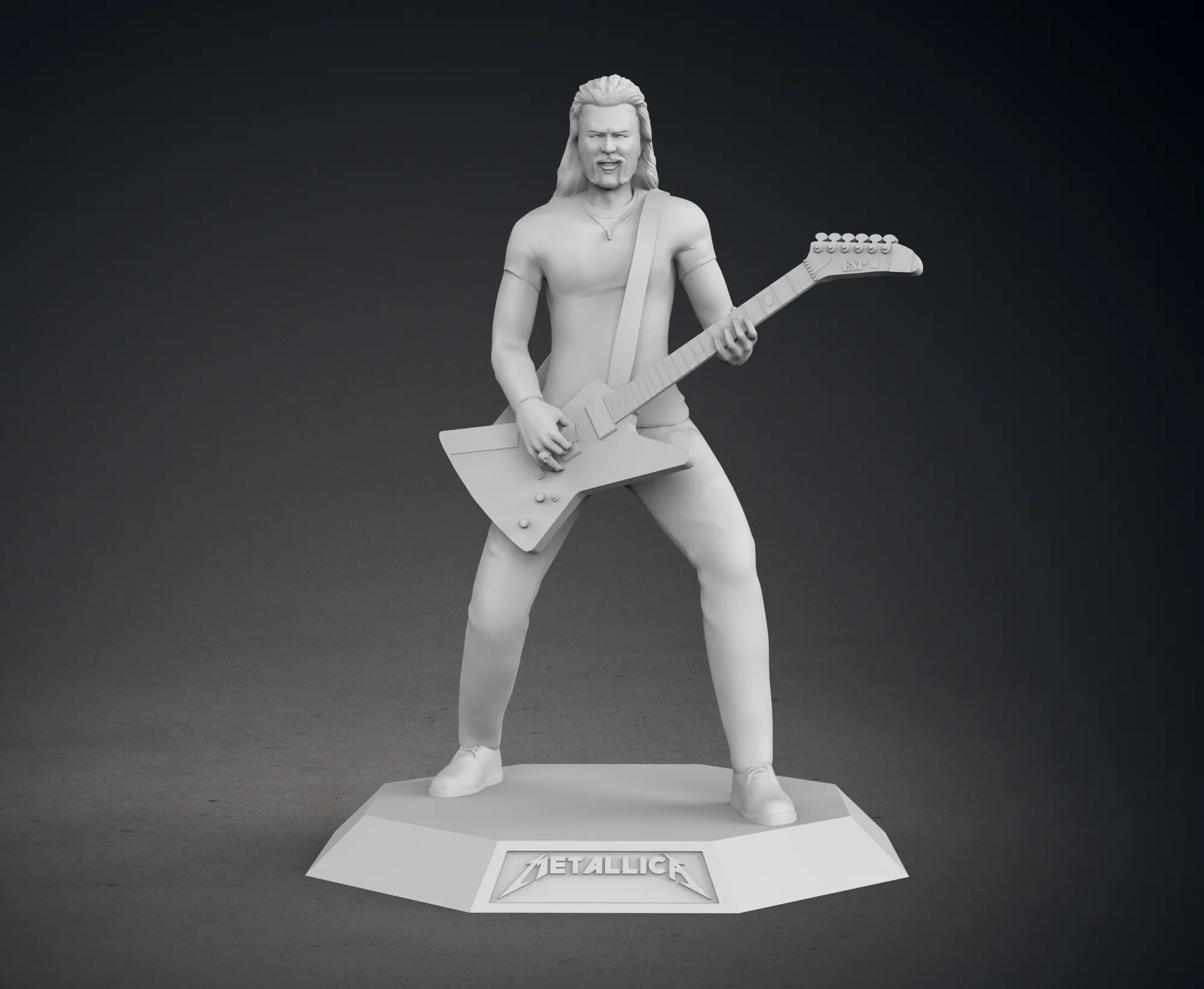 James Hetfield | 3D models download | Creality Cloud