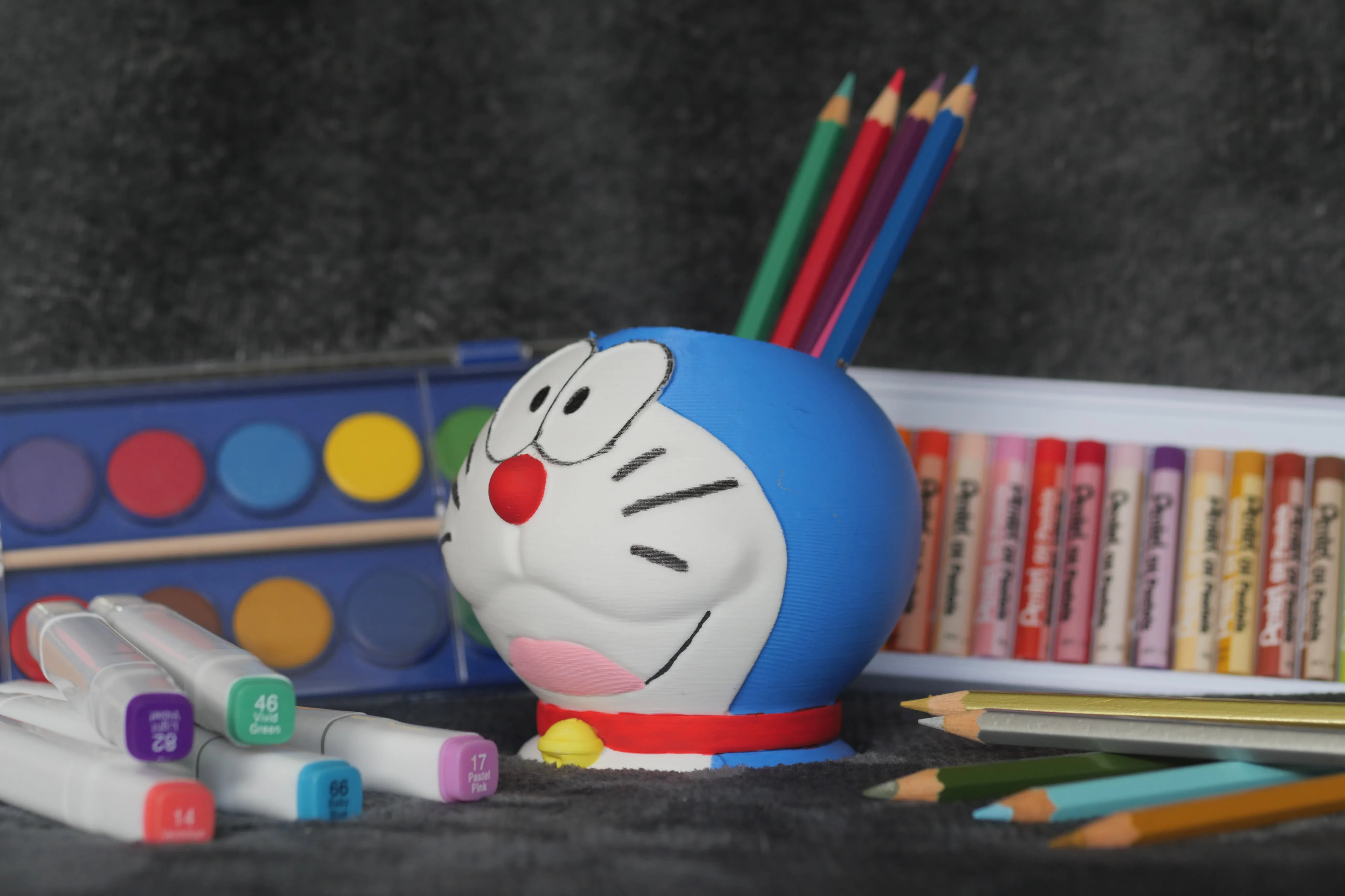 Doraemon Pencil Holder - Face 2
