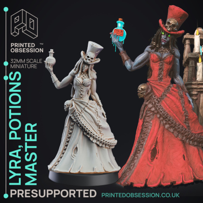 Potions Lady - Puppet Masters show - PreSupported