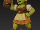 goblin girl serving beer-1