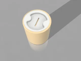 Tube piggy Bank