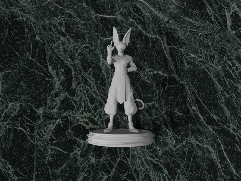 Bills Dragon Ball Z #13 optimizat pentru imprimarea 3D