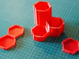 Hexagonal Modular Desk Tidy-3