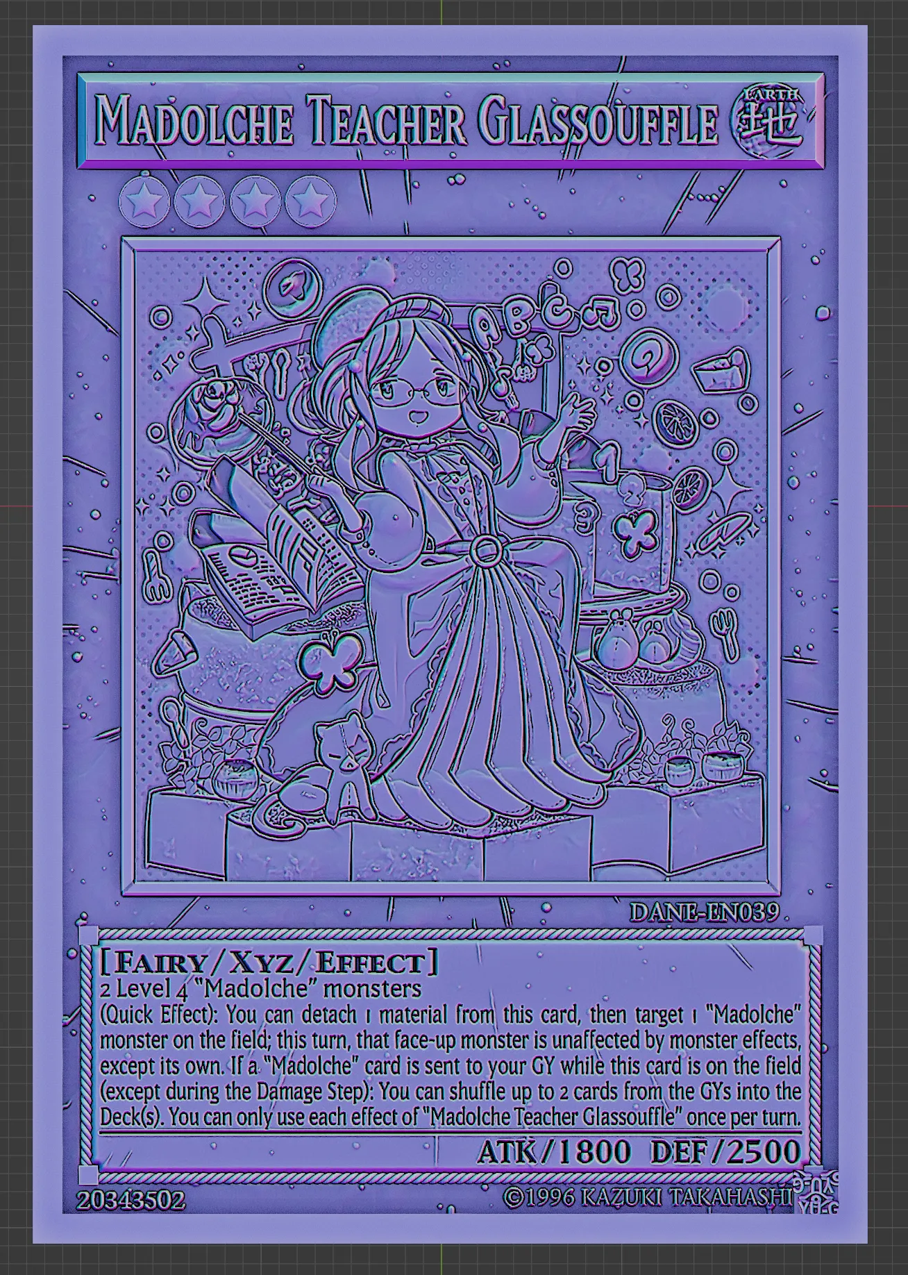 MADOLCHE TEACHER GLASSOUFFLE - YU-GI-OH!