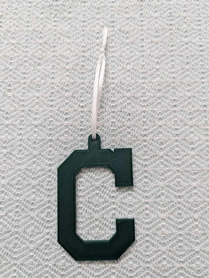 Cleveland Indians Christmas Ornament