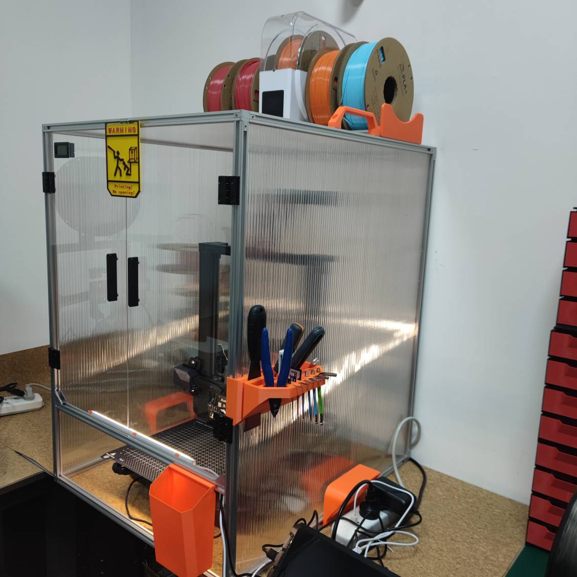 Tool Storage Rack 3D models download Creality Cloud