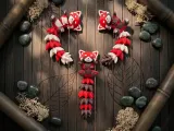 Fluffy Tail Cute Flexi Baby Red Panda - Toy/ Keychain/Magnet-6