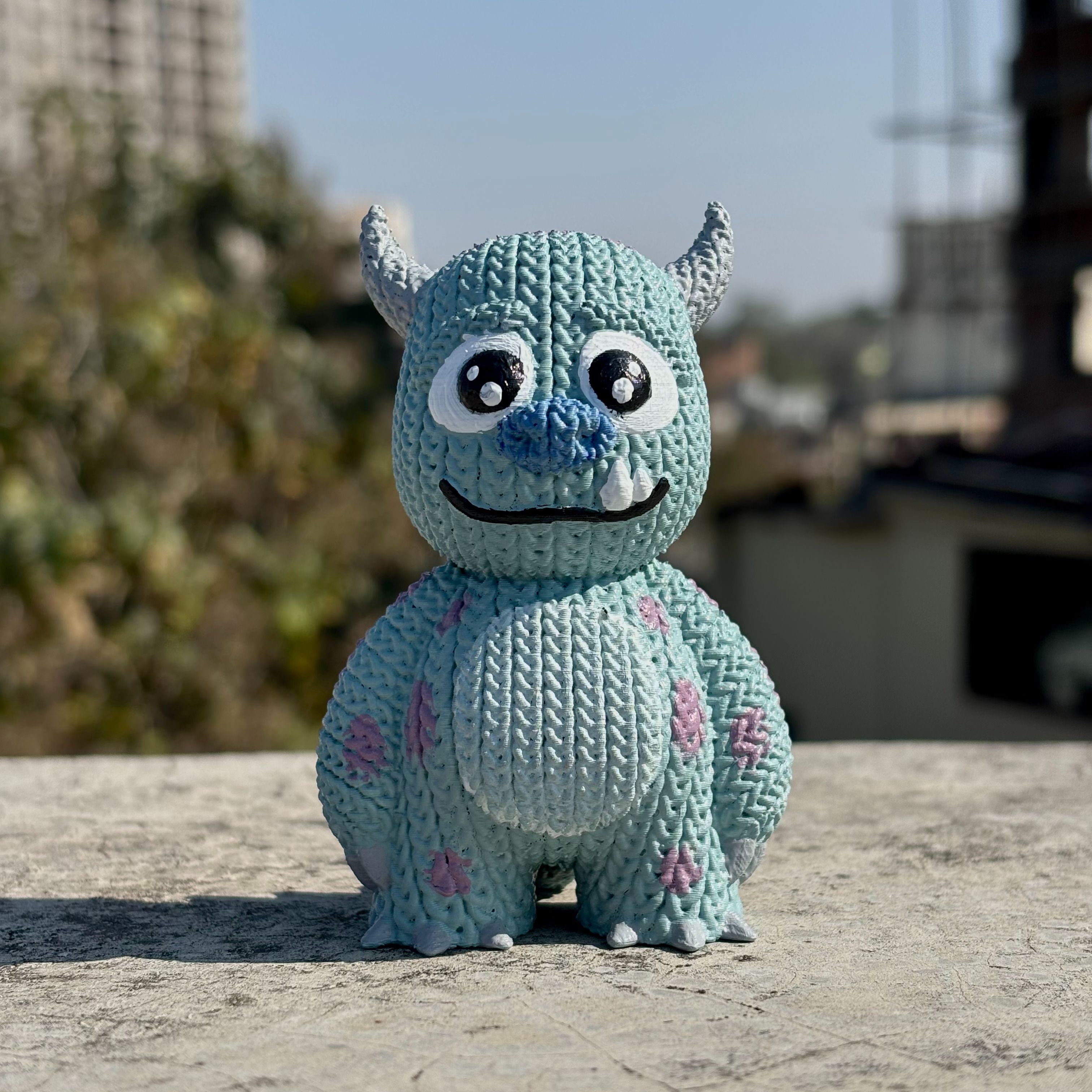Knitted Sullivan (Monsters Inc.) | 3D models download | Creality Cloud