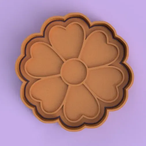FLOWER CUTTER + STAMP / CORTANTE + ESTAMPA FLOR