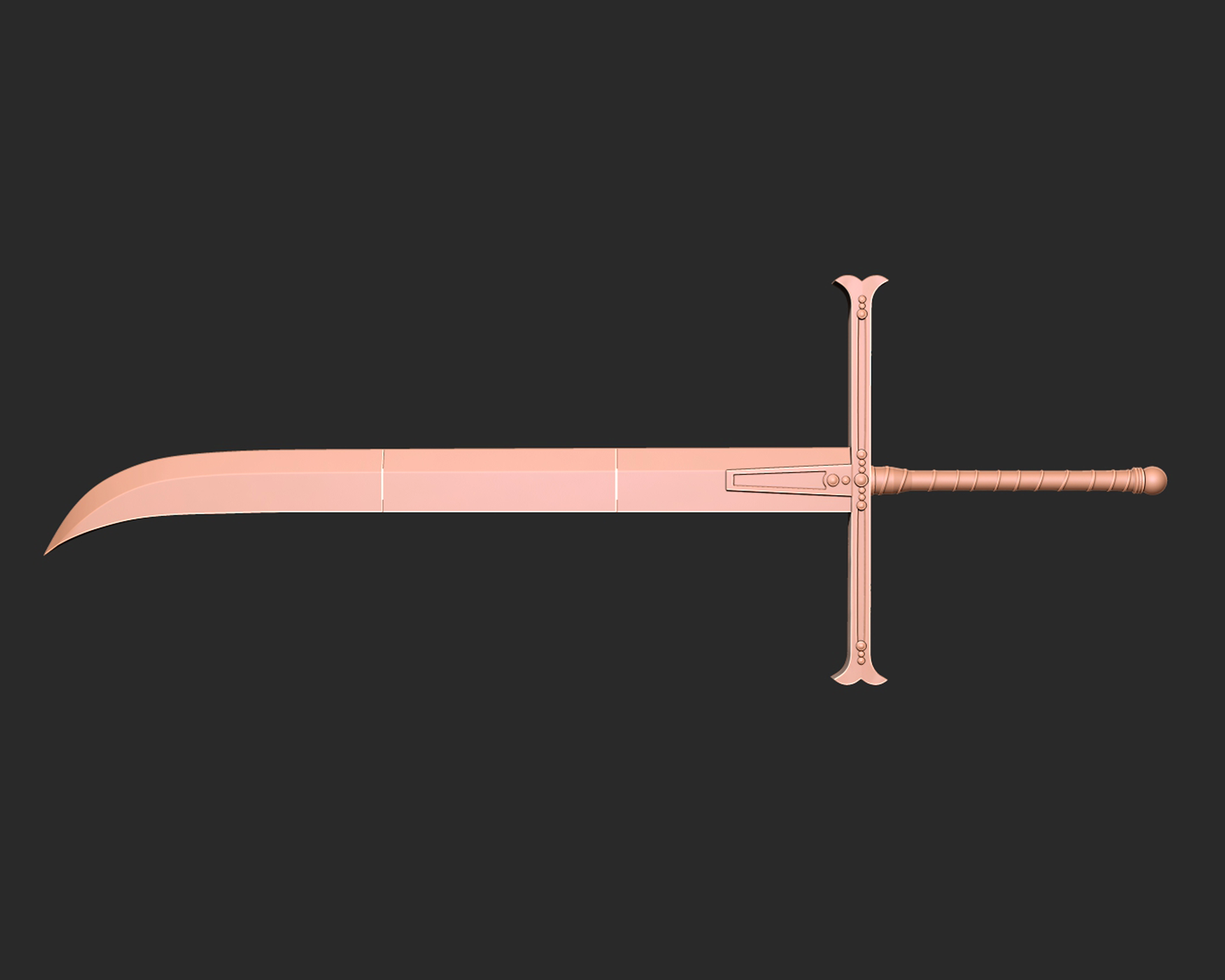 ONE PIECE] Yoru, Mihawk's Sword 3d model