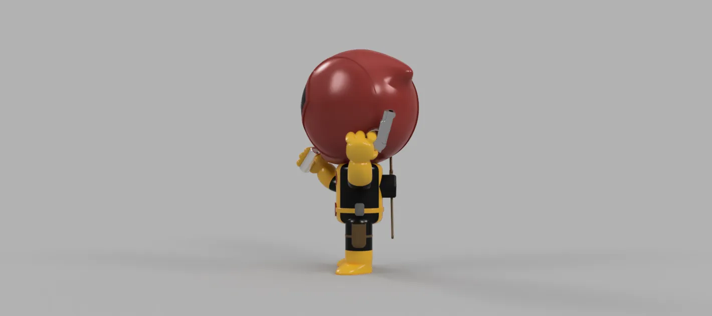 Marvel Comics Mini Deadpool / X Men Uniform (Wade Wilson)