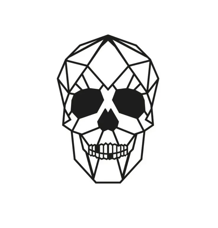Skull Wall Art-Ornament