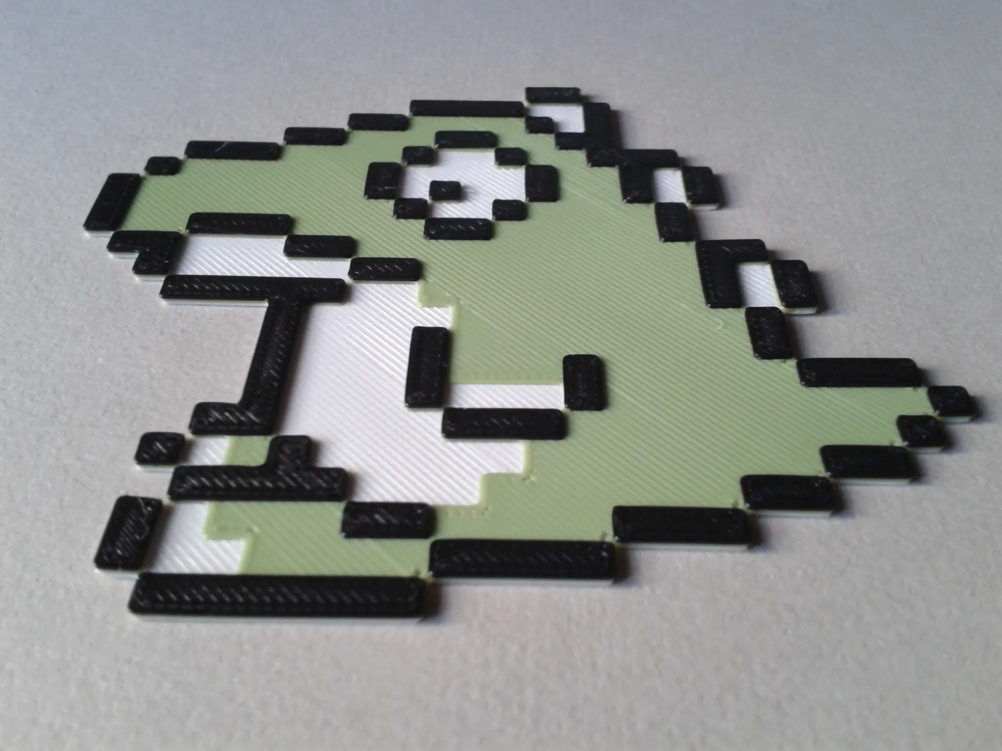 Dinosaur monsters from Bomberman Quest, 2 filament changes