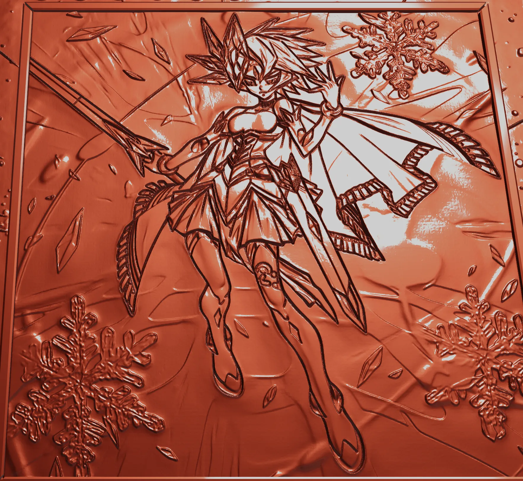 NUMBER 21: FROZEN LADY JUSTICE - YU-GI-OH!