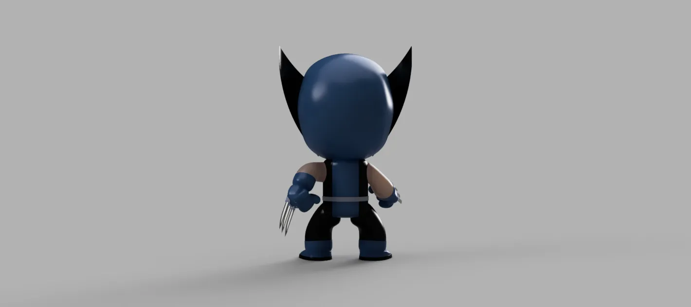 Marvel Mini Wolverine / New Fantastic 4 (James Howlett)