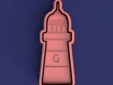 cortante + estampa de faro / lighthouse cutter + stamp-0