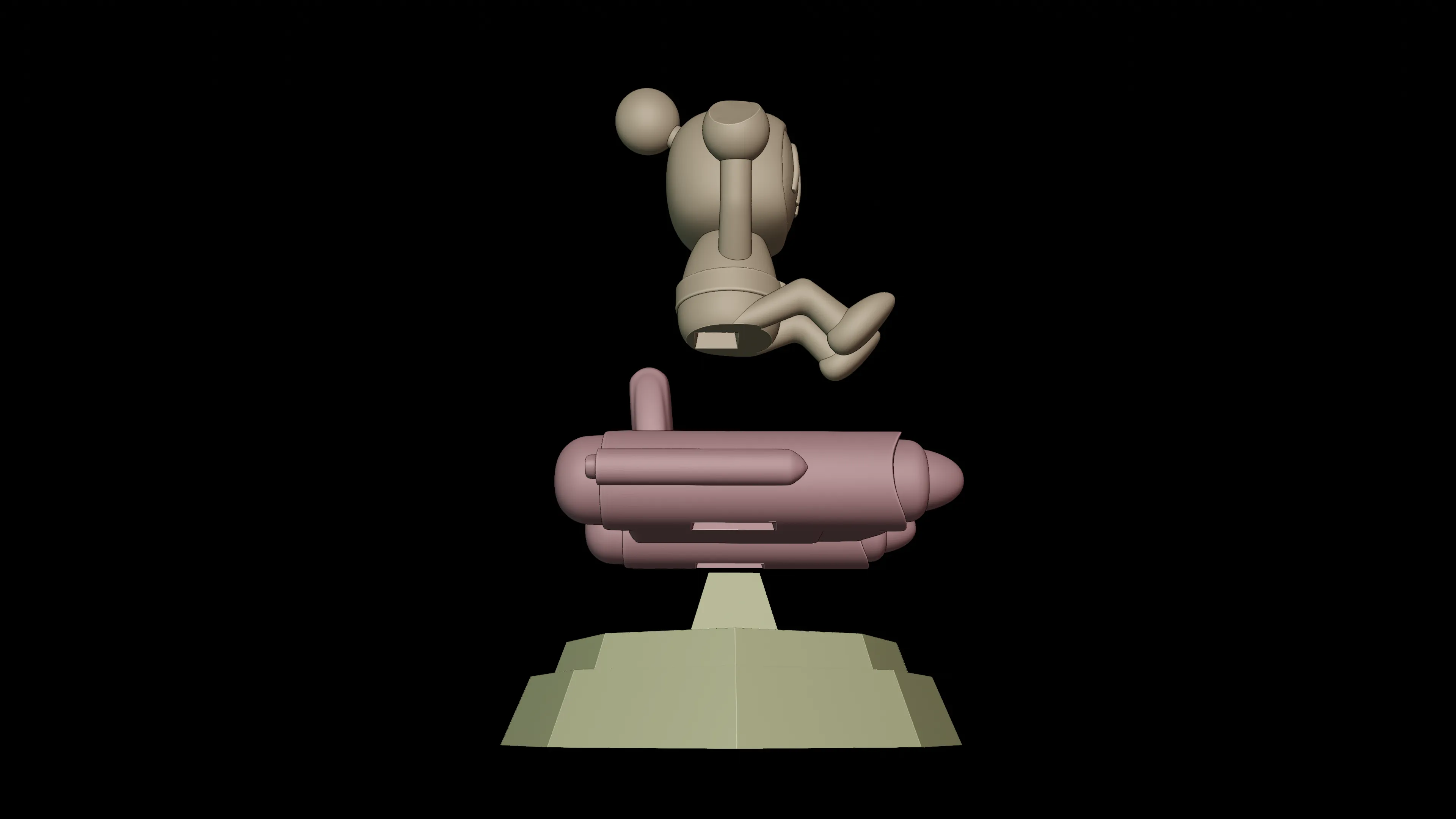 Bomberman 4 Joystick Stand Figure