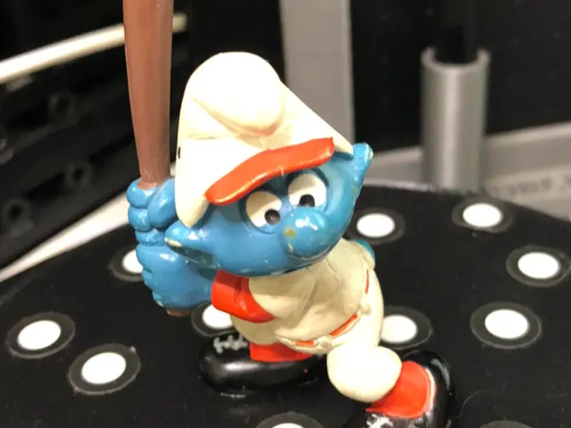 ESCANEAMENTO DO SMURF DE BEISEBOL
