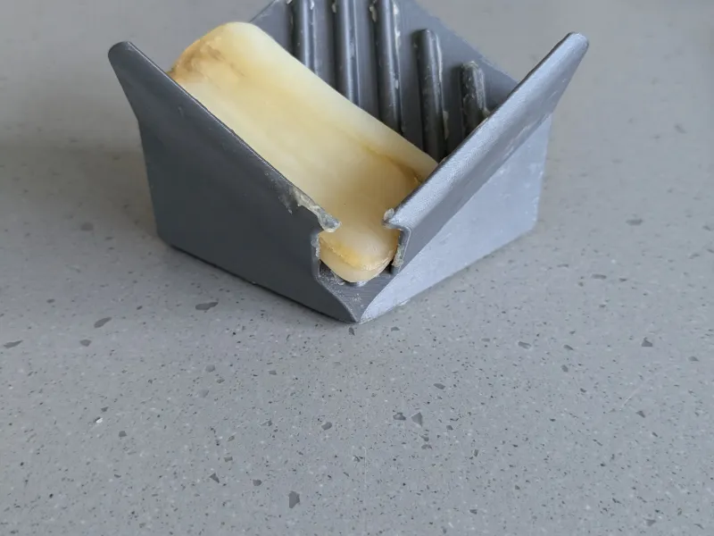 Porta sapone a svuotamento libero