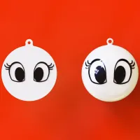 CiCi Christmas tree ornament and keychain-3