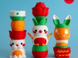Easter Stackable Rumi Blocks Toys-1