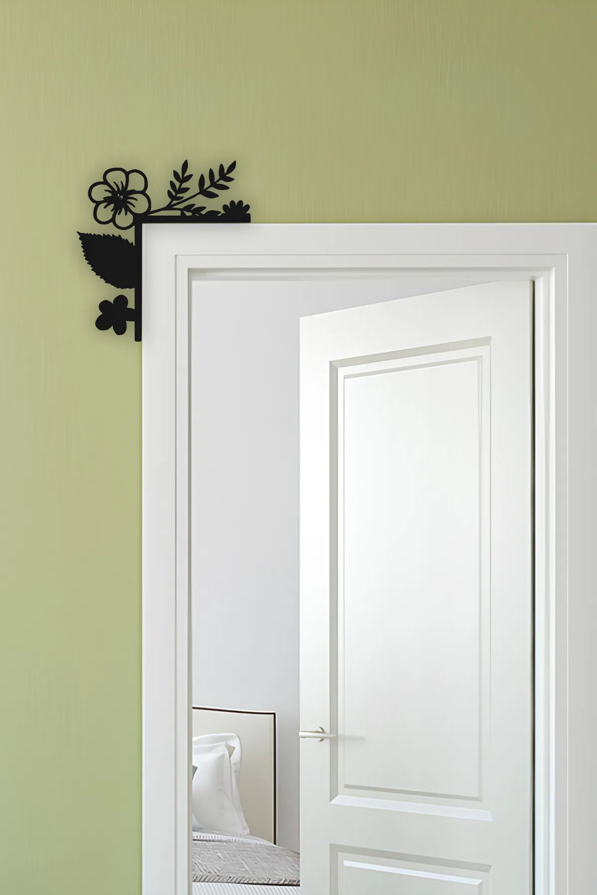 Flower Door Corner Decor, Door Frame Decor, Home Decor