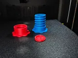 Silica Beads / Desiccant holder spool 53mm+ Spools-1