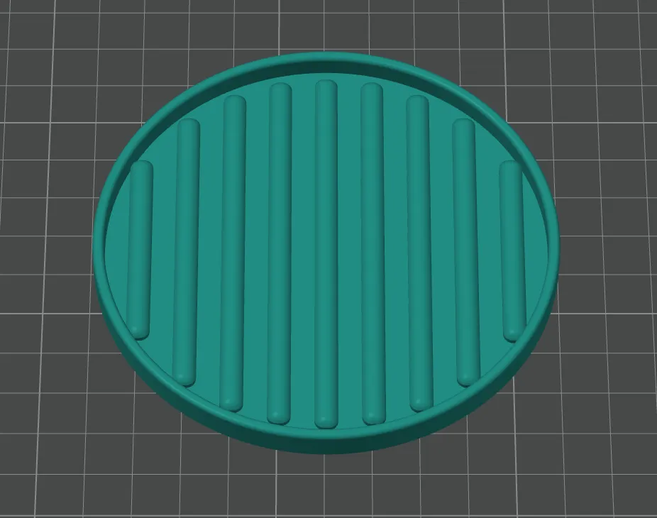 100mm Diameter Coaster