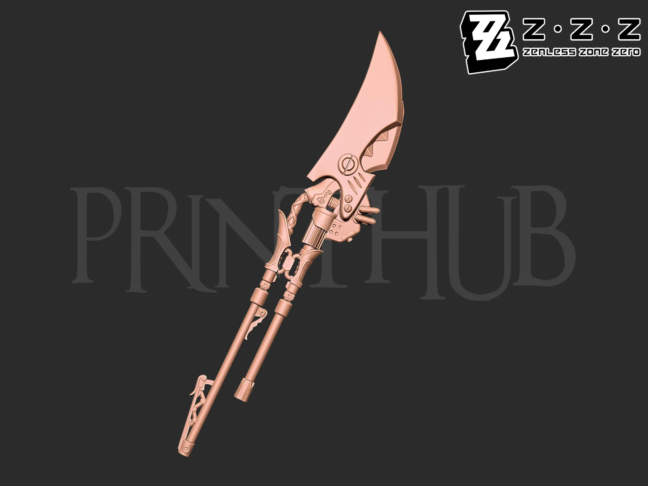 Ellen Joe's shark blade from Zenless Zone Zero