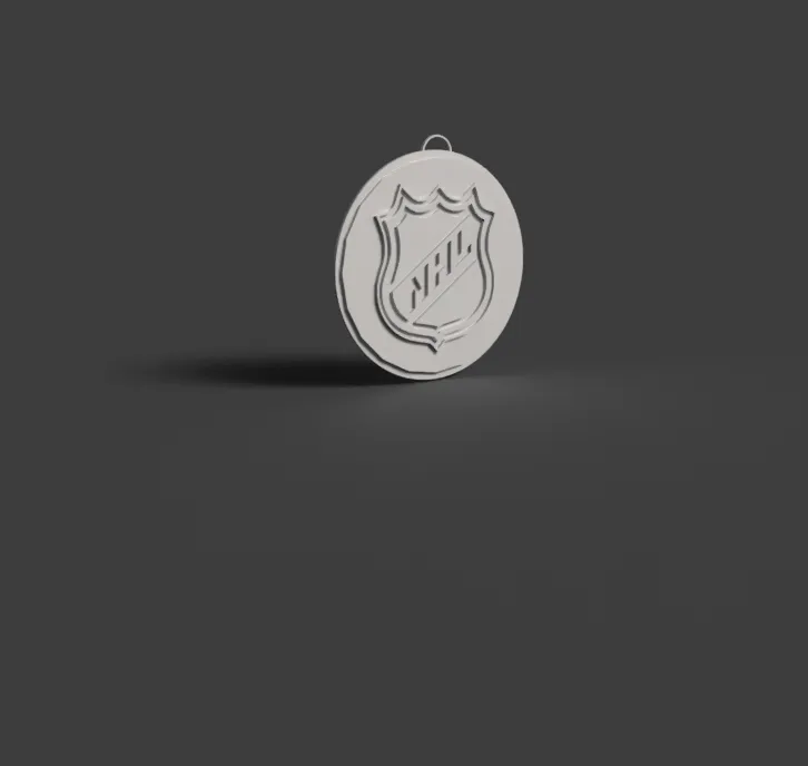 NHL Logo Keychain