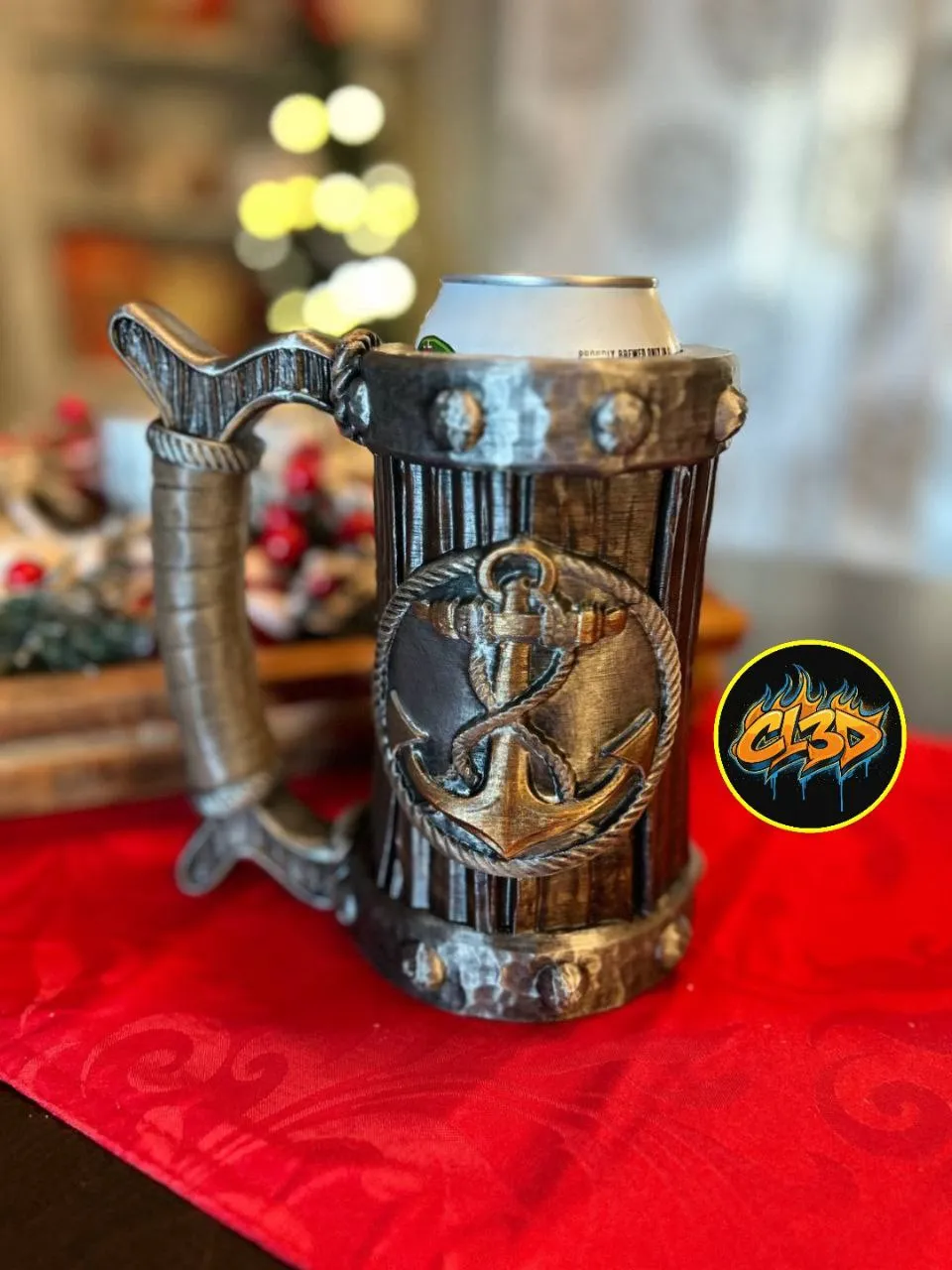 Nautical Tavern Stein - The Captain - Tallboy and 12oz