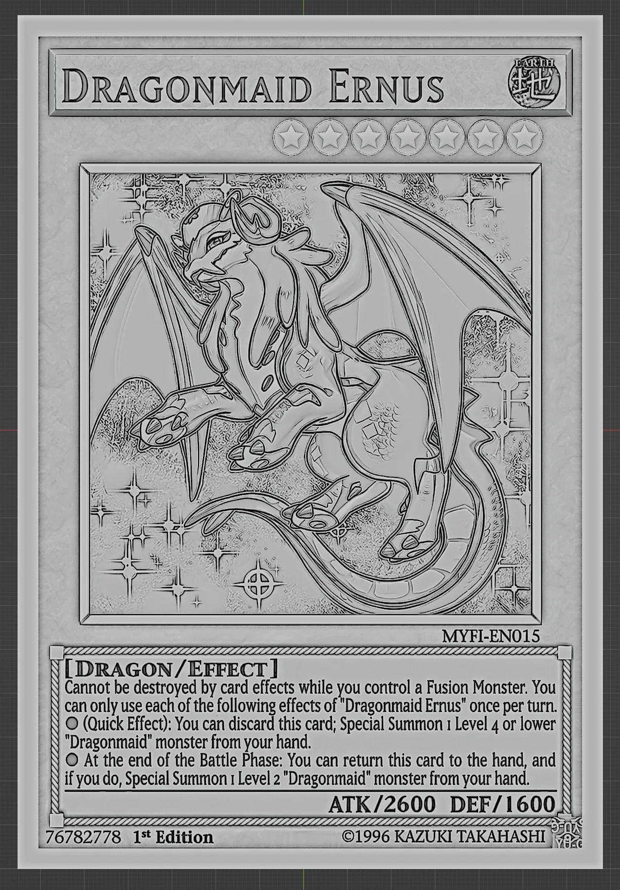Dragonmaid Ernus - yu-gi-oh!