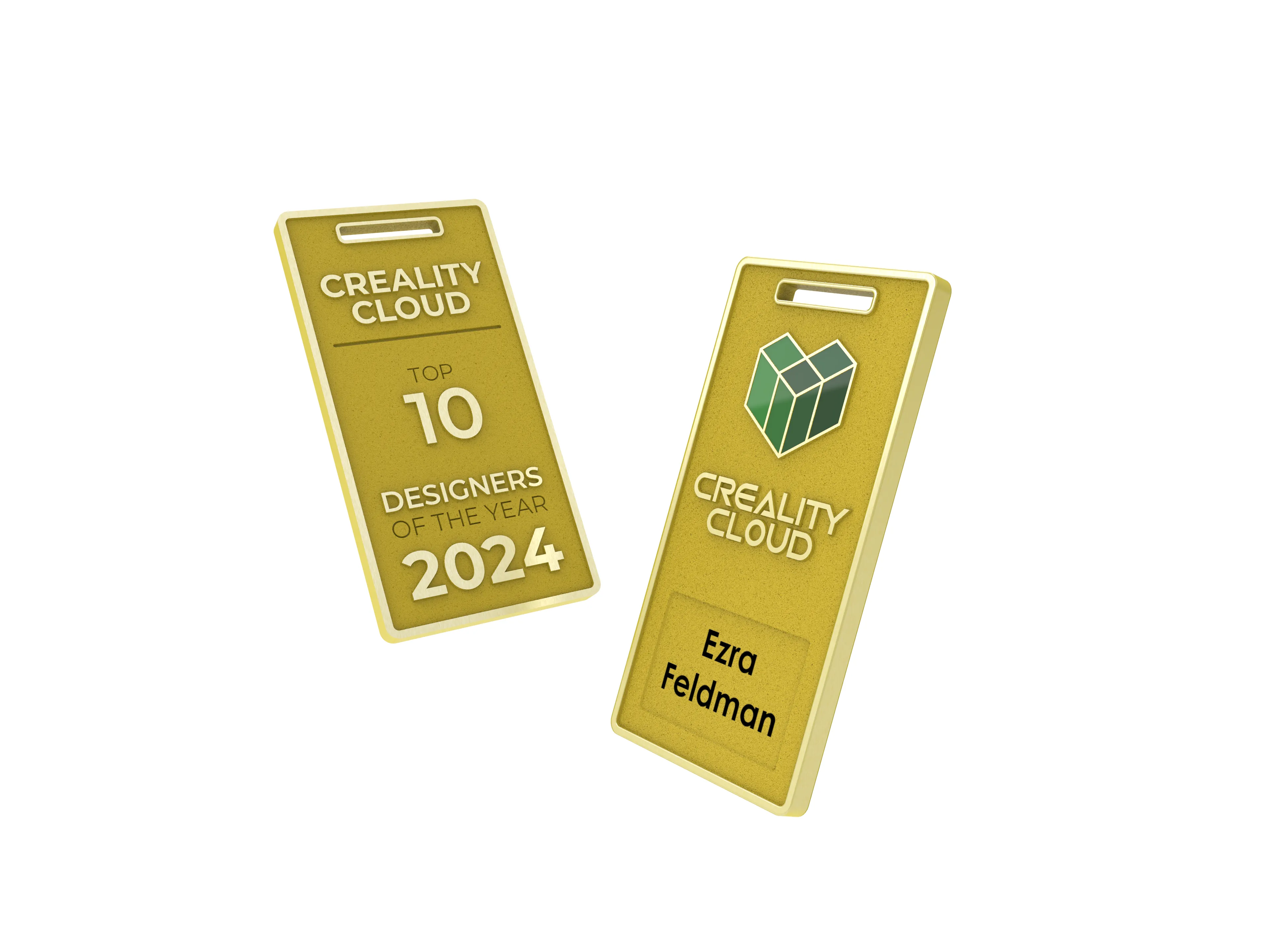 CREALITY CLOUD 2024 MEDALS - TOP 10, TOP 100
