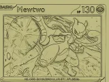 Mewtwo Pokemon card-4