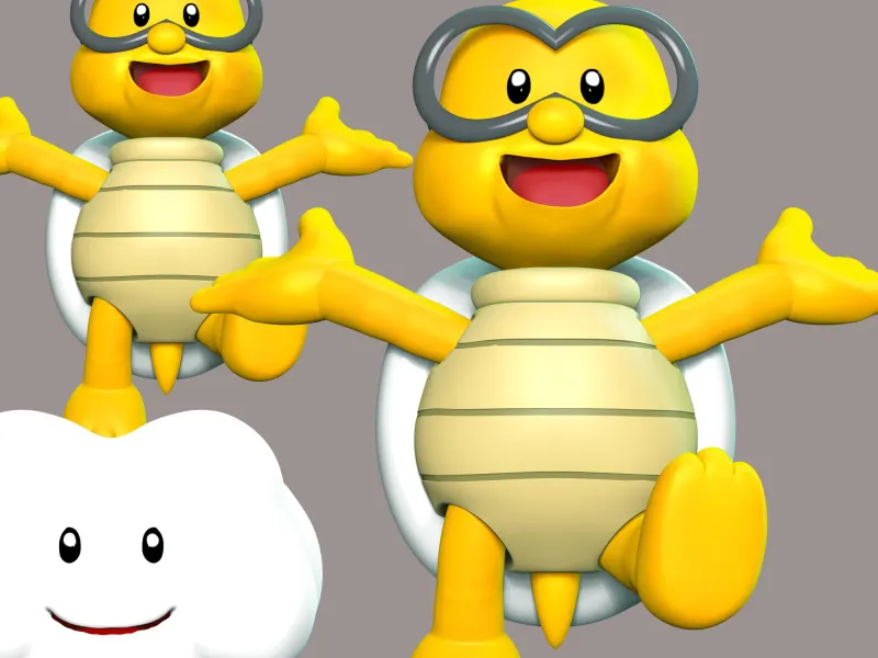 Lakitu - Super Mario Bros
