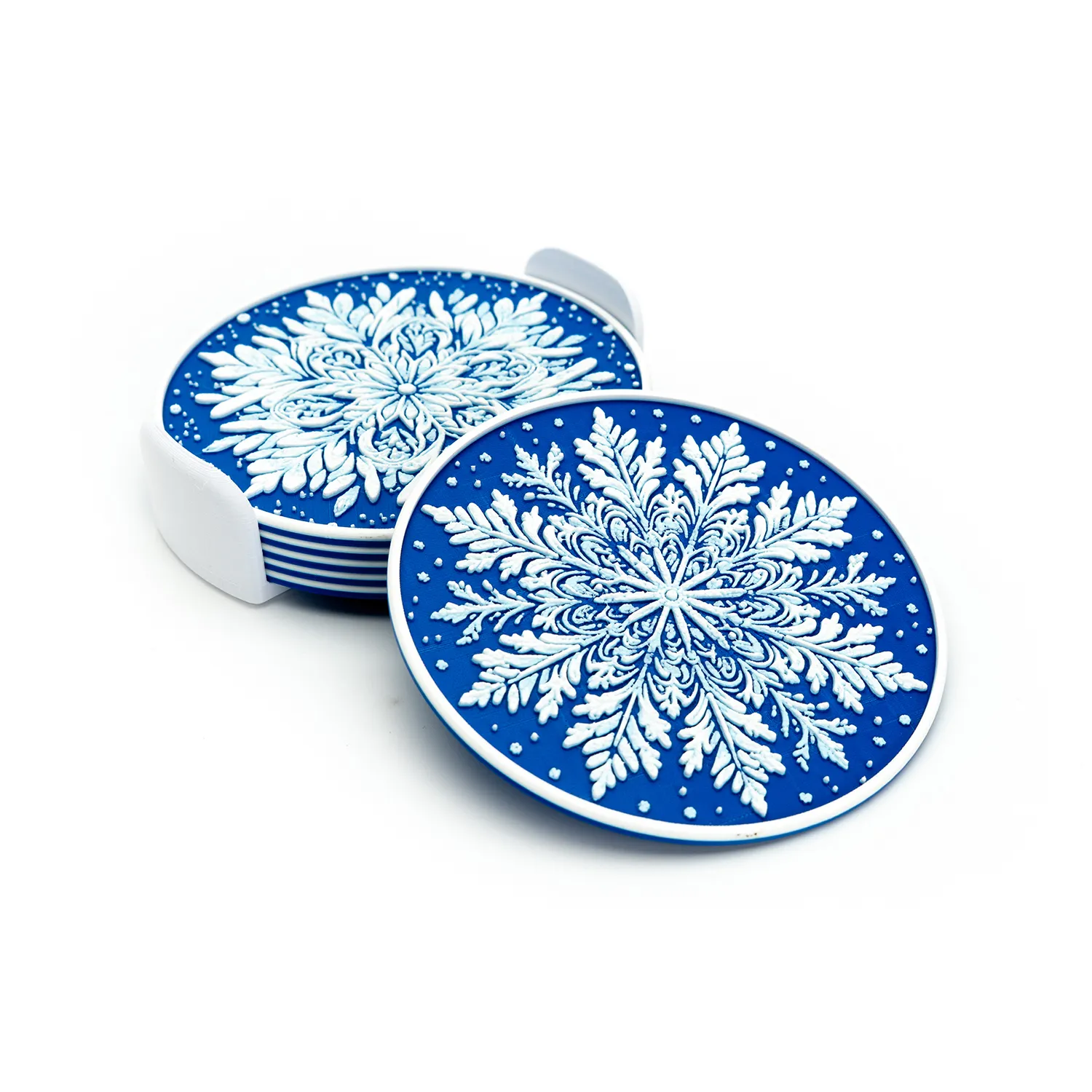 Snowflake Coasters