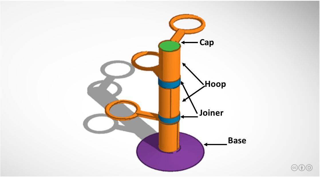 Stacking Ball Holding Tower