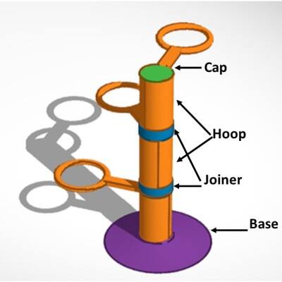 Stacking Ball Holding Tower