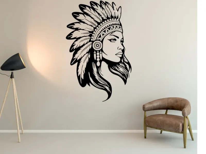 Warrior Monarch Wall art